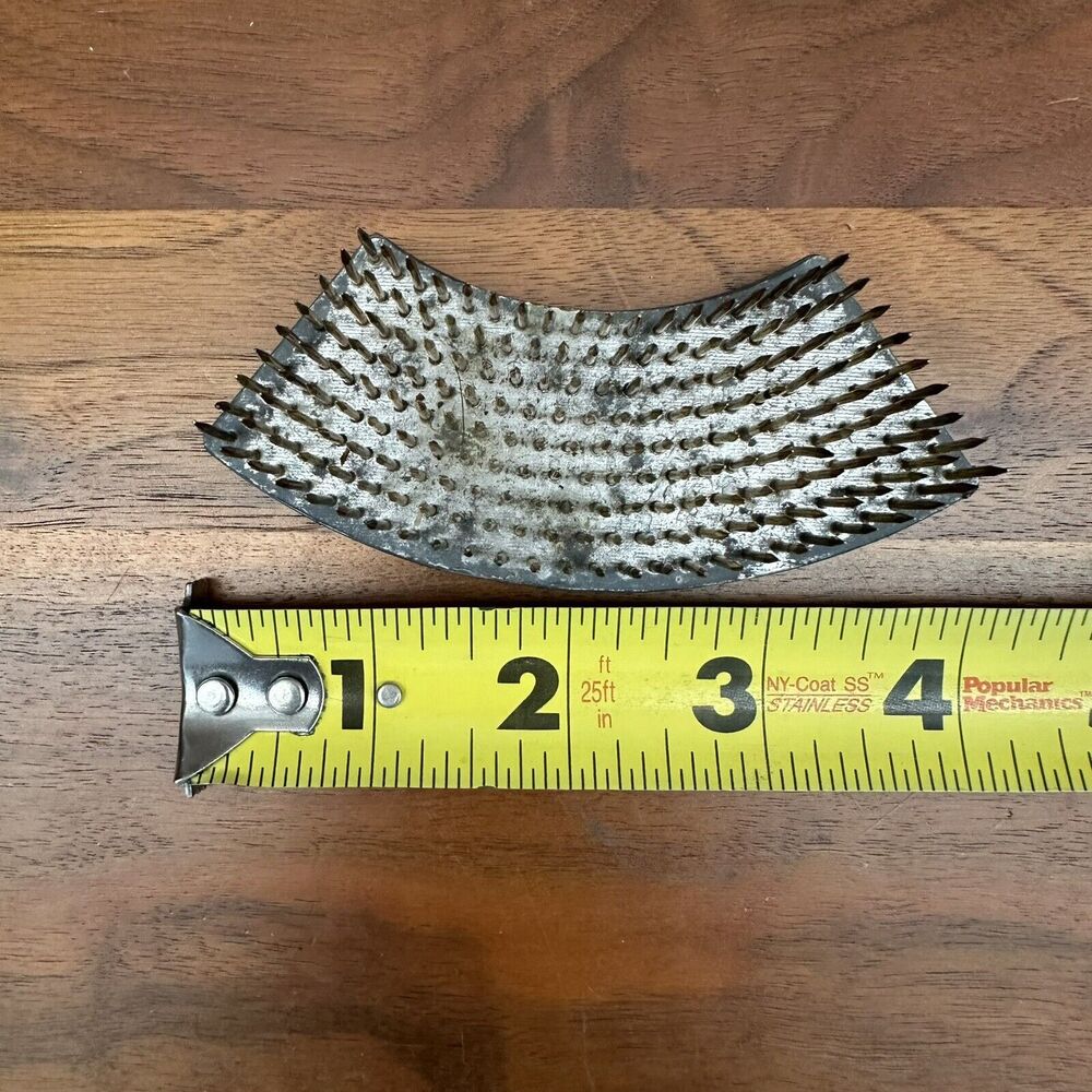 Two's Company Ikebana Pin Arranger Fan Shape Florist Frog Flower Arrangement - Picture 8 of 10